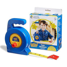 Learning Resources Play Tape Measure, 3 Feet Long, Kids Measuring Tape, Easy Grip, Construction Toys, Ages 3+