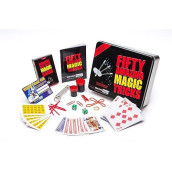 Marvins Magic - Fifty Amazing Magic Tricks | Amazing Magic Tricks For Kids In Gift Tin | Includes Classic Card And Coin Tricks, Mind Reading, Levitation + More