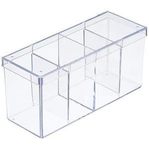 Ultra Pro All Team 2-Piece Storage Box, 200 Count, Clear