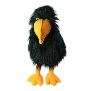 The Puppet Company Large Birds Crow Hand Puppet, 16 Inches