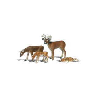 Woodland Scenics G Scale Scenic Accents Figures/Animals Buck & Family