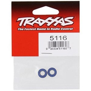 Traxxas 5116 5 X 11 X 4Mm Ball Bearing With Blue Rubber Shield, Set Of 2