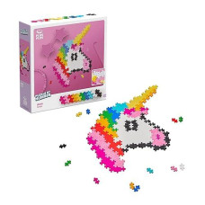 Plus Plus - Puzzle By Number Unicorn Of 250 Pieces - Building Set - Pp3929