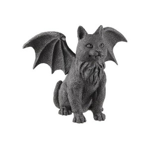 Pacific Giftware Winged Cat Gargoyle Statue Figurine Myth Fantasy