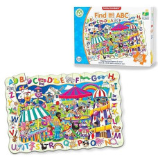 The Learning Journey Puzzle Doubles - Find It! ABC - Large Floor Puzzle For Kids Ages 3-5, ABC Puzzles For Kids Ages 3-5, Alphabet Puzzle, Award Winning Educational Toys