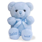 Ebba� Snuggly Comfy� Bear Baby Stuffed Animal - Comforting Companion - Imaginative Play - Blue 10 Inches