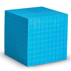 Learning Resources Blue Plastic Base Ten Cube