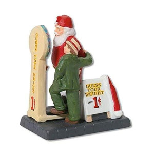 Department 56 Christmas In The City Village Series Guess Your Weight 1 Cent Acessory Figurine