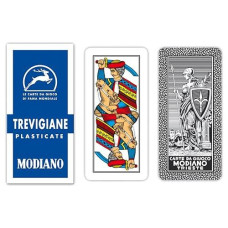 Modiano Trevigiane 89 Treviso Italian Regional 40 Playing Cards Scopa Briscola