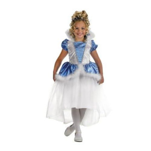 Snowflake Princess Costume: Girl'S Size 4-6
