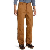 Carhartt Men'S Washed Duck Work Dungaree Pant,Carhartt Brown,30W X 34L