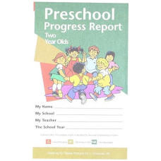 Flipside Products Age 2 Progress Reports, (Set Of 10), Multicolor