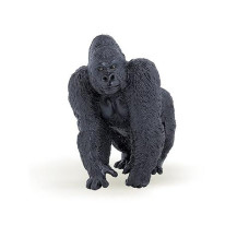 Papo -Hand-Painted - Figurine -Wild Animal Kingdom - Gorilla -50034 -Collectible - For Children - Suitable For Boys And Girls- From 3 Years Old