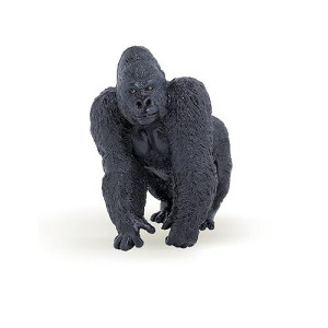 Papo -Hand-Painted - Figurine -Wild Animal Kingdom - Gorilla -50034 -Collectible - For Children - Suitable For Boys And Girls- From 3 Years Old