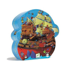 Djeco / Shaped Box Puzzle, Barbarossa'S Boat