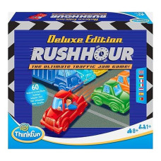 Thinkfun Rush Hour Deluxe Traffic Jam Logic Game And Stem Toy - Tons Of Fun With Over 20 Awards Won, International For Over 20 Years