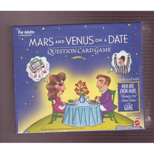 Mars And Venus On A Date Question Card Game