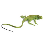 Safari Ltd. Iguana Baby Figurine - Detailed 9.4" Plastic Model Figure - Educational Toy For Boys, Girls And Kids Ages 3+