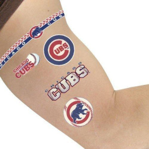Wincraft Mlb Chicago Cubs 14745031 Tattoos