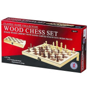 John N. Hansen Co. Classic Game Collection Wood Chess Set
