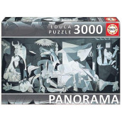 John N. Hansen Guernica - Pablo Picasso Panoramic Puzzle 3000 Pieces