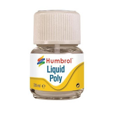 Humbrol Ae2500 Poly Adhesive Model Glue, 28Ml - Adhesive Liquid Modeling Glue For Plastic Models Kit, Precision Application & Strong Bonding - Ideal For Model Diorama, Cars, Plane Miniatures