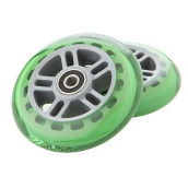 Razor Scooter Replacement Wheels Set With Bearings - Green