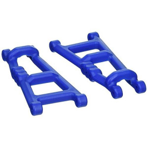 Rpm 80185 1 Pair Of Blue Rear A-Arms, Fits Traxxas Electric 2Wd Monster Jam, Rustler, And Stampede
