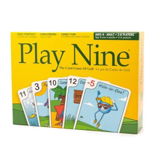 Play Nine - The Card Game For Families,Best Strategy Game For Couples, Fun Game Night Kids, Teens And Adults, The Perfect Golf Gift