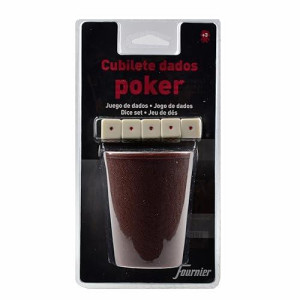 Fournier 102006-Cup + Poker Dice Blister