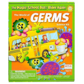 The Magic School Bus Rides Again: The World Of Germs By Horizon Group Usa, Homeschool Stem Kits For Kids, Includes Hands-On Educational Manual, Magnifying Glass, Petri Dish, Test Tubes & More, Multi