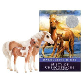 Breyer Traditional Series Misty & Stormy Model & Book Set | 2 Horse And Book Gift Set | 1:9 Scale | Model #1157