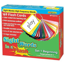 Edupress Sight Words In A Flash (Set 1)