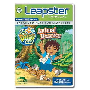 Leapfrog Leapster Learning Game Go Diego Go!