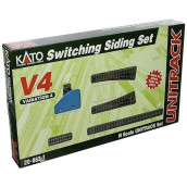 Kato Usa Model Train Products V4 Unitrack Switching Siding Set