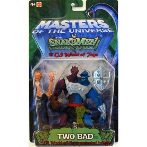 Masters Of The Universe - Evil Enemies Snake Men - Two Bad