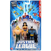 Wonder Woman Batman Justice League Unlimited 3 Pack