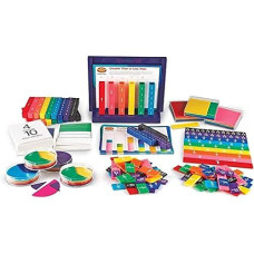Learning Resources Rainbow Fraction Teaching System Kit