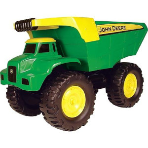 Tomy John Deere Durable Construction Vehicles Toy For Kids, Big Scoop Dump Truck, 21 Inch