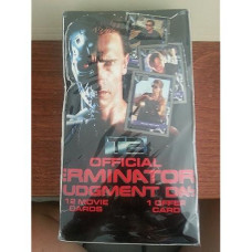 Terminator Official 2 Judgement Day Movie Trading Cards Sealed Box Of Packages