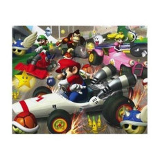 Hobbico Nintendo 3D Lenticular Puzzle Mariokart DS Blue cover with Mario