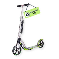 Hudora Scooter For Kids 8 Years And Up & Teens 12 Years And Up, Adult Scooter With Big Wheels, Lightweight Durable All-Aluminum Frame Scooter