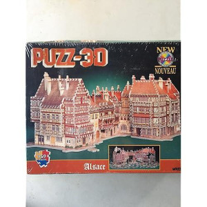 Alsace, 959 Piece 3D Jigsaw Puzzle Made By Wrebbit Puzz-3D
