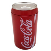 The Tin Box Company Coca Cola Can Bank With Removable Lid, Red, Model:660227-12 Pack Of 1