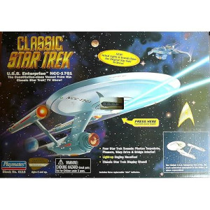 Classic Star Trek U.S.S. Enterprise With Actual Lights and Sounds