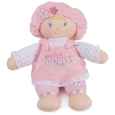 Gund Baby My First Dolly, Plush Doll For Babies And Toddlers, Pink/White, 13�