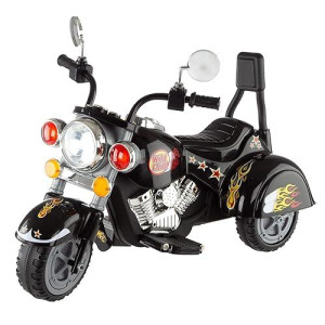 Lil' Rider Kids Motorcycle Ride On Toy - 3-Wheel Chopper With Reverse And Headlights - Battery Powered Motorbike For Kids 3-5 Years By Lil