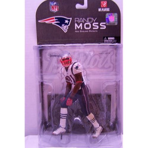 Mcfarlane Toys New England Patriots Randy Moss Figurine