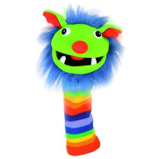 The Puppet Company - Knitted Puppet -Rainbow Multicolor, 15 Inches