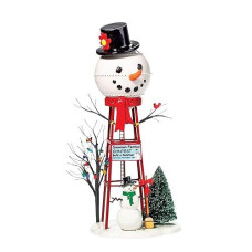 Department 56 Accessories For Villages Snowman Watertower Figurine Accessory , 12 Inch